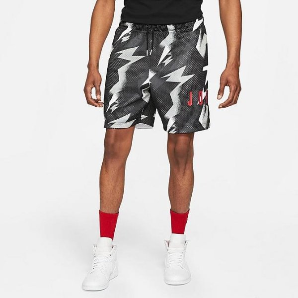 Men's Jordan Jumpman Air Allover Print Mesh Shorts