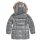 Big Girls Hooded Stadium Jacket with Faux-Fur Trim