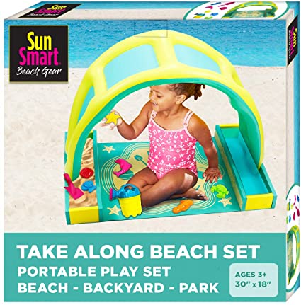 Amazon SunSmart 儿童沙滩帐篷玩沙套装