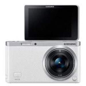 Samsung NX Mini 20.5MP CMOS Smart WiFi & NFC Compact Camera 9-27mm Lens 3" LCD
