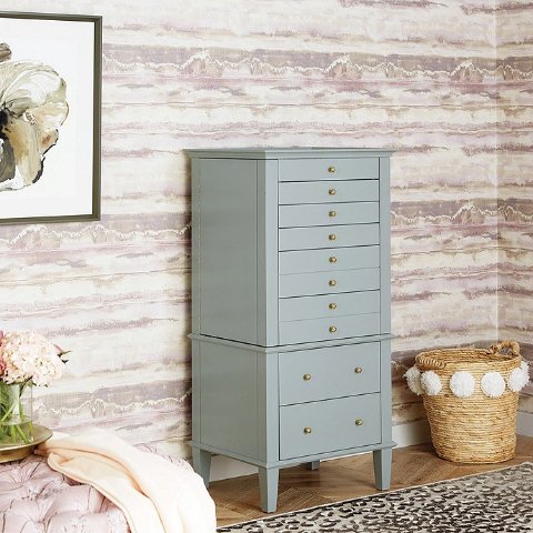 Grace Large Jewelry Armoire