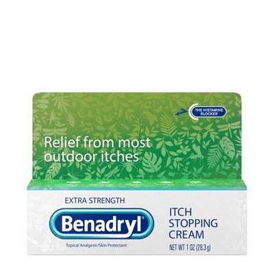 Extra Strength Itch Relief Cream Topical Analgesic - 1oz