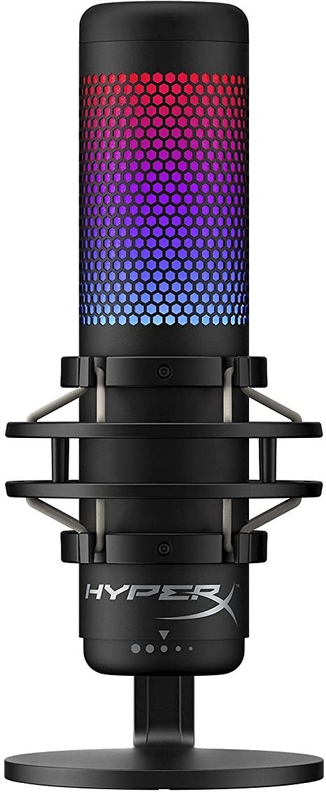 QuadCast S – RGB USB Condenser Microphone for PC, PS4, PS5 and Mac