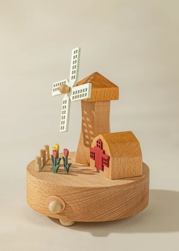 Wooden Music Box - THE MILLHOUSE