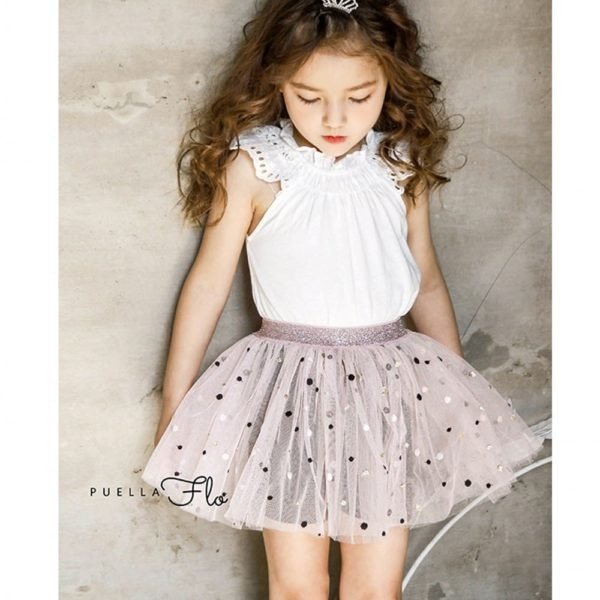 Flo Toddler Girl Princess Skirt – Pink