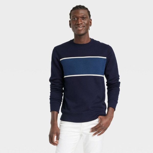 Men's Fleece Sweatshirt - Goodfellow & Co™
