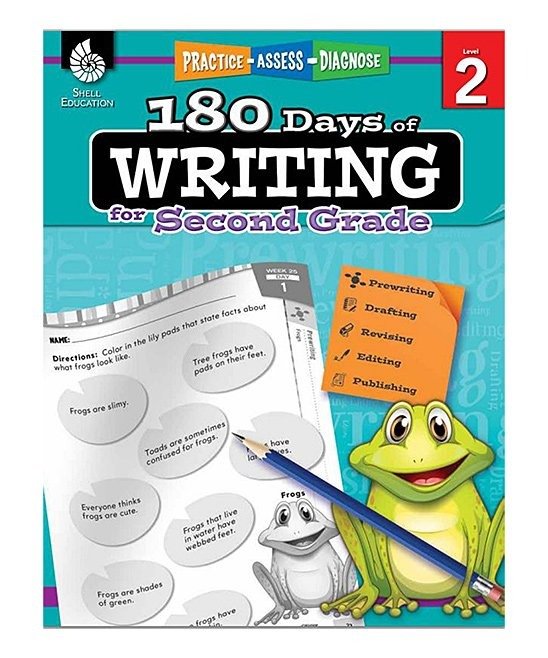 180 Days of Writing for Second Grade Workbook