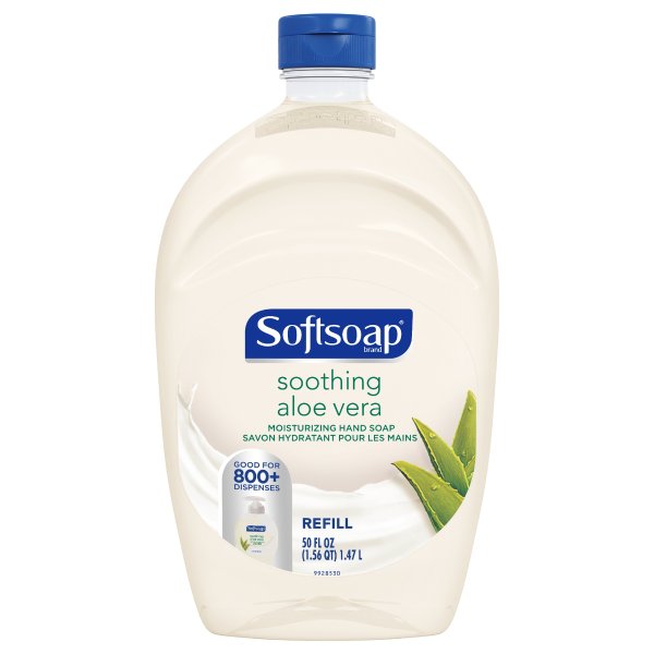 (2 pack) Softsoap Liquid Hand Soap Refill, Soothing Aloe Vera, 50 Oz