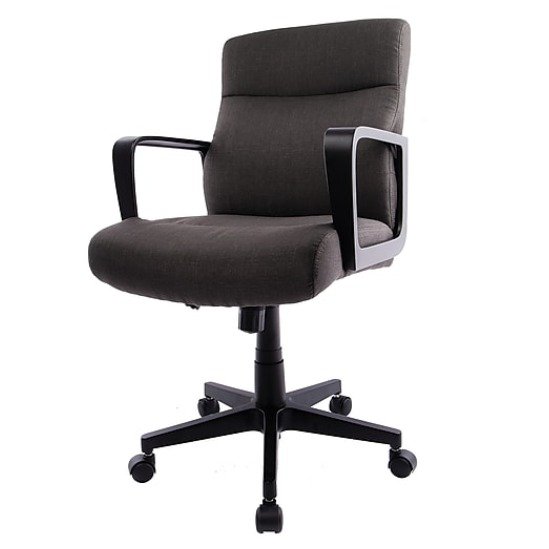 Brookmere Fabric Manager Chair, Gray