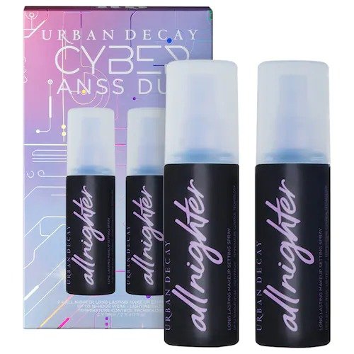 Double Team All Nighter Makeup Setting Spray Gift Set