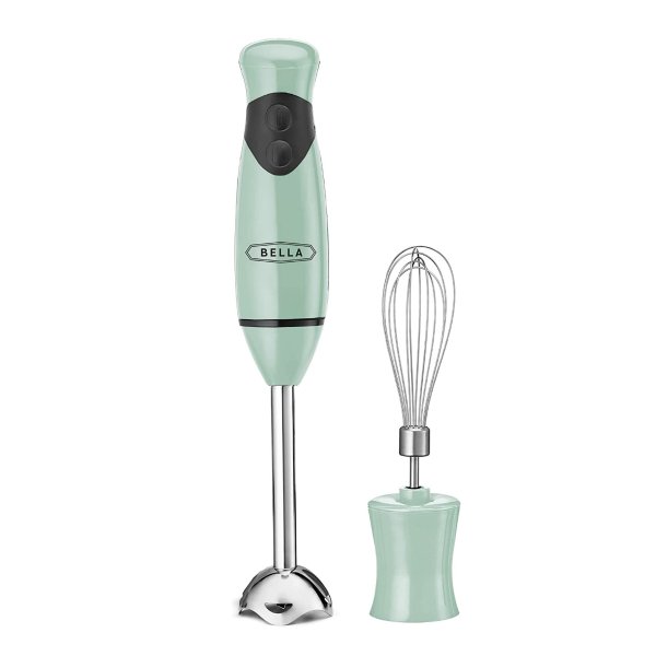 2-Speed Hand Immersion Blender with Whisk Attachment
