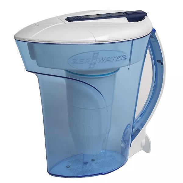 10-Cup Ready-Pour Water Filtration Pitcher
