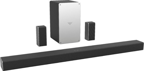VIZIO - SmartCast 5.1 Channel Sound Bar System with 5-1/4" Wireless Subwoofer