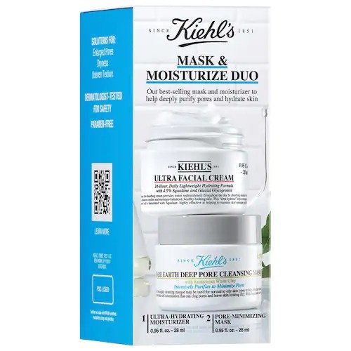 Mask and Moisturize Duo Skincare Gift Set