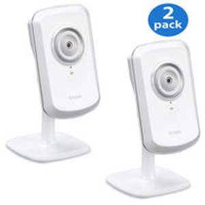2 PACK D-Link Wireless-N Network Surveillance Camera (iPhone Viewing) DCS-930L