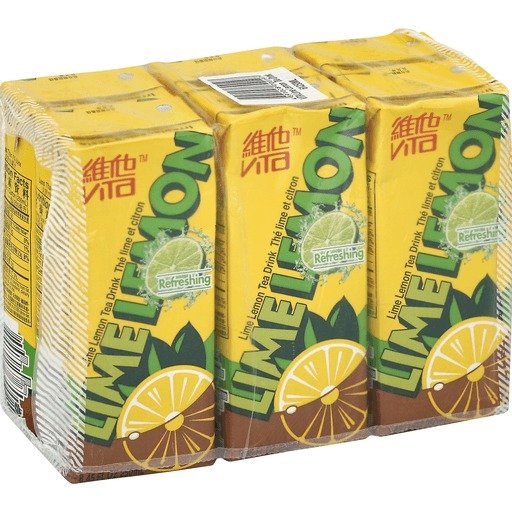 Lime Lemon Tea Drink Artificially Flavored 6 Pk 