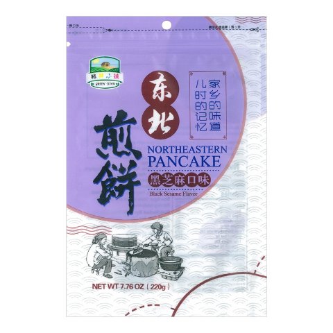 格林小镇 东北煎饼 黑芝麻口味 220g