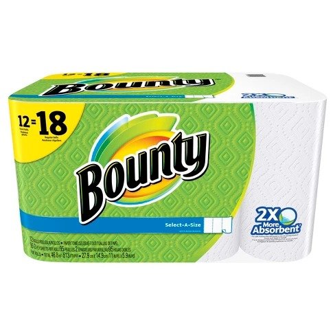 Bounty Select-A-Size Paper Towels - Giant Rolls