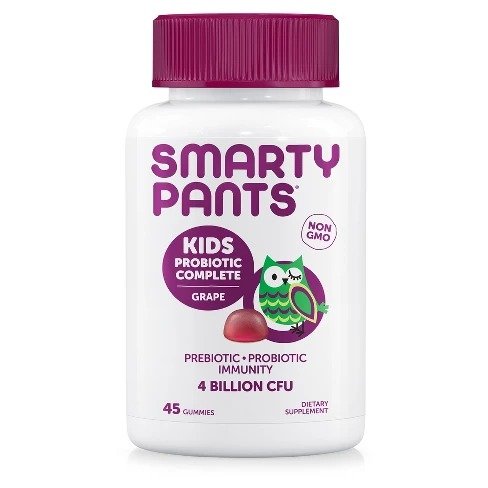 SmartyPants&#174; Kids Probiotic Dietary Supplement Gummies - Grape - 45ct