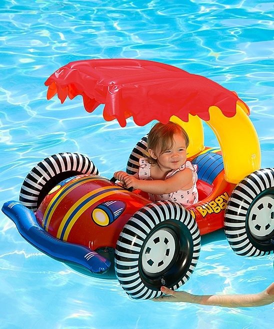 Baby Buggy Covered Pool Rider