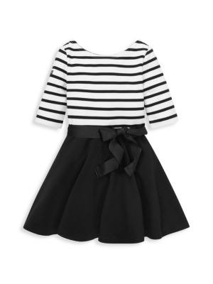 Ralph Lauren - Little Girl's Stripe Sash Dress