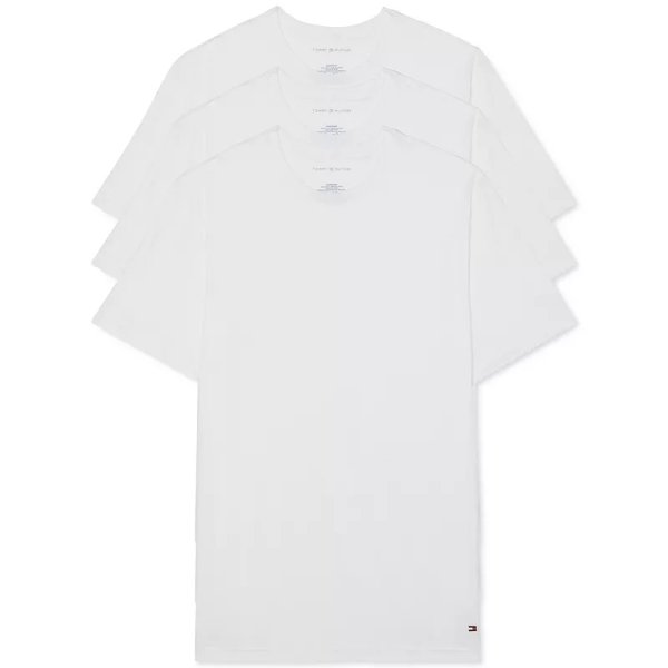 Men's 3-Pk. Classic Cotton T-Shirts