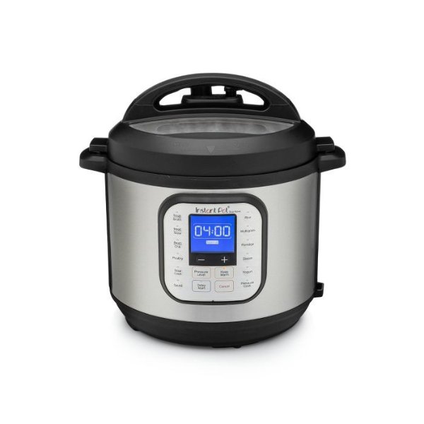 Duo Nova 6 quart 7-in-1 One-Touch Multi-Use Programmable Pressure Cooker with New Easy Seal Lid &#8211; Latest Model