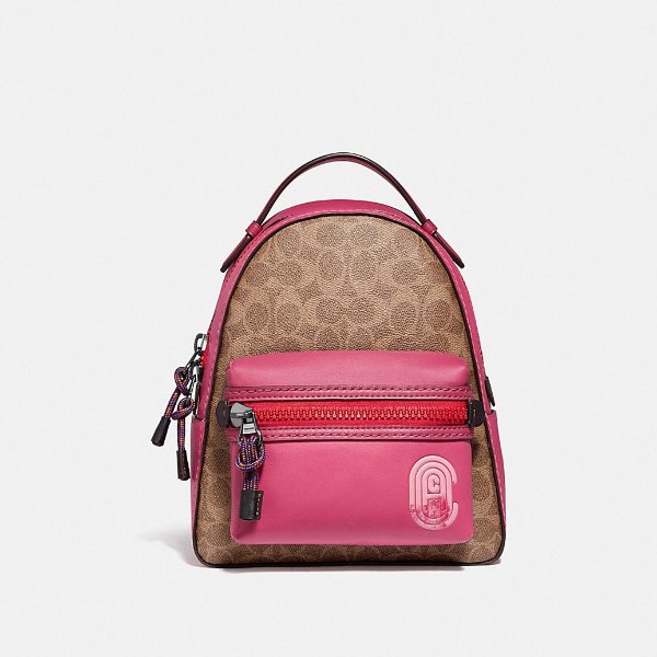 Campus Backpack 23 in Signature Canvas With Coach Patch