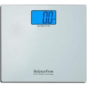 BalanceFrom High Accuracy Digital Bathroom Scale "Step-On" Technology [NEWEST VERSION]