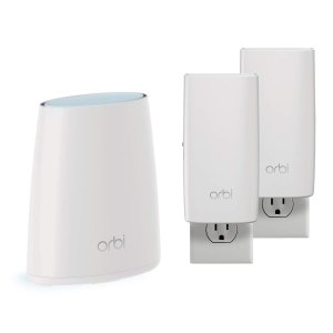 NETGEAR Orbi Wall-Plug Whole Home Mesh WiFi System