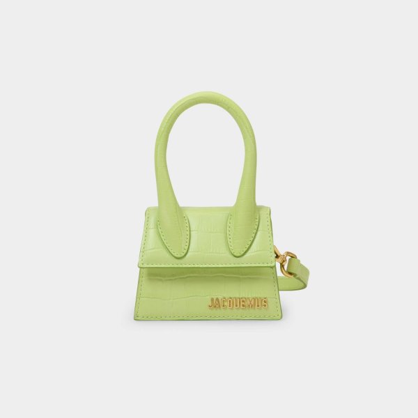 Le Chiquito Bag in Green Leather