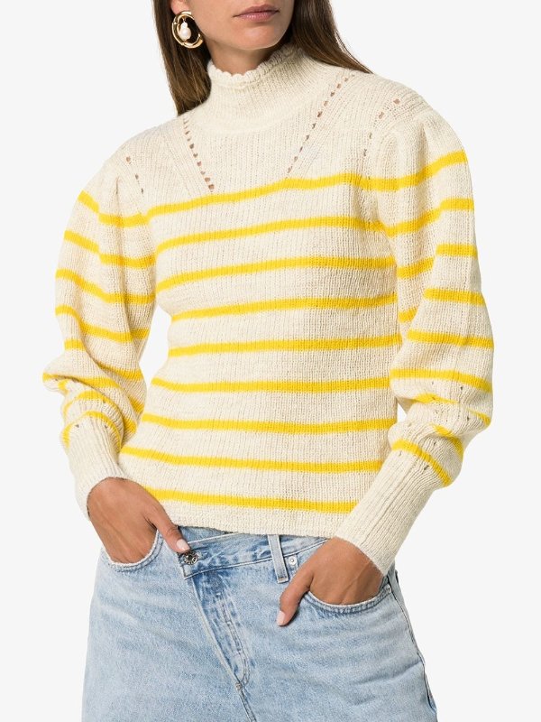 Georgia striped knit jumper
