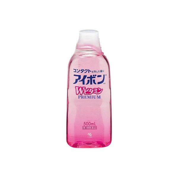 日本KOBAYASHI小林制药 洗眼液 #粉色 清凉度3~4 500ml 含双倍维生素 预防眼部疾病 | 亚米