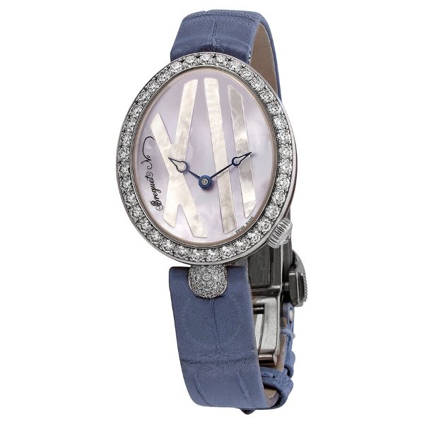Reine de Naples Automatic Diamond Ladies Watch 9818BB/5V/922/DD0D