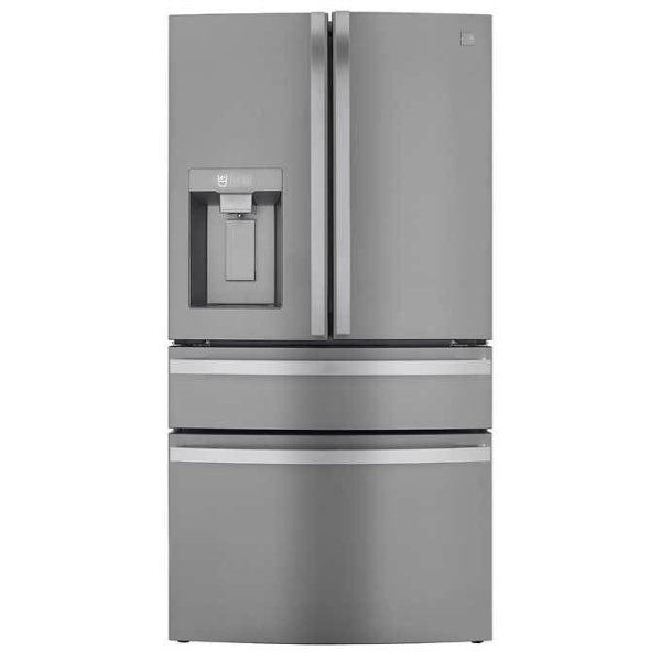 Elite 29.6 cu. ft. 4-Door Smart French Door Refrigerator
