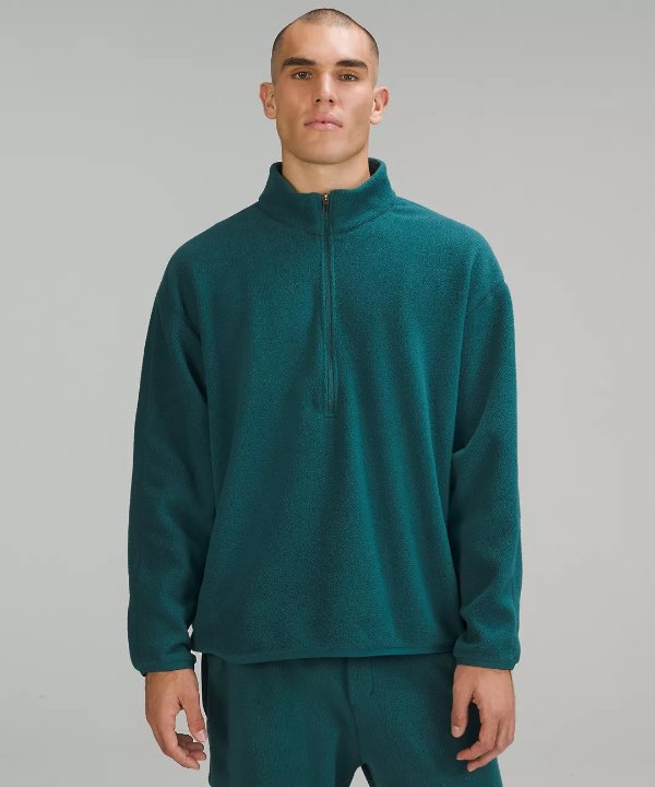 Oversized-Fit Fleece Half Zip | Men's Hoodies & Sweatshirts | lululemon