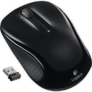 Logitech M325 Wireless Advanced Optical Mouse, Black