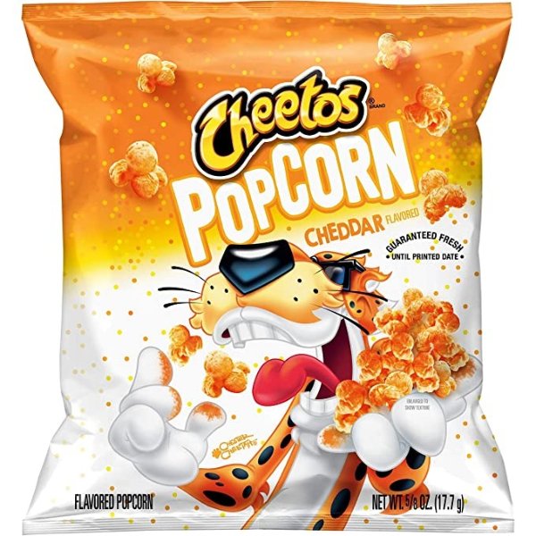 Popcorn, Cheddar, 0.625oz Bags (40 Pack), 40 count