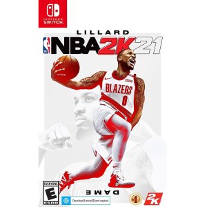 《NBA 2K21》Nintendo Switch / PS4 / Xbox 实体版
