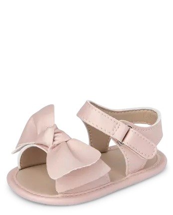 Baby Girls Bow Sandals | The Children's Place - PINK