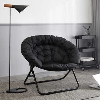 Lounge 37" Oversized Saucer Chair