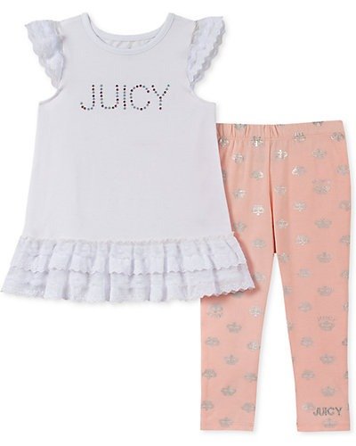 Juicy 2pc Sleeveless Pink Set