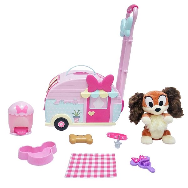 Minnie Mouse and Fifi Pet 玩具套装