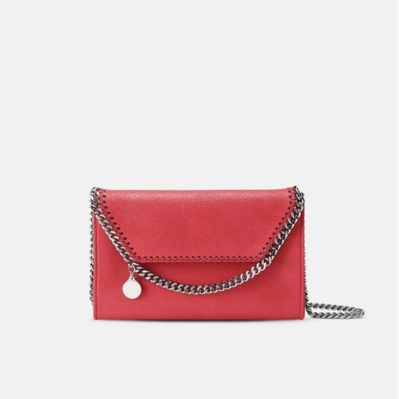 Women's RED Falabella Mini Shoulder Bag 