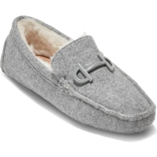 Tully Faux-Fur Lined Driving Loafer
