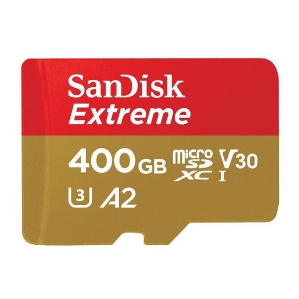 400GB Extreme microSD UHS-I U3 A2 存储卡