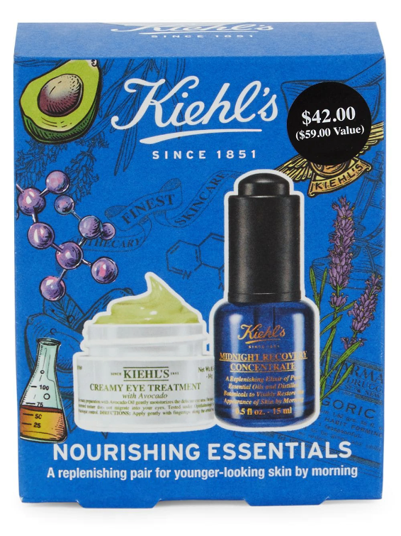 Nourishing Essentials 2-Piece Under Eye Cream & Facial Oil Set