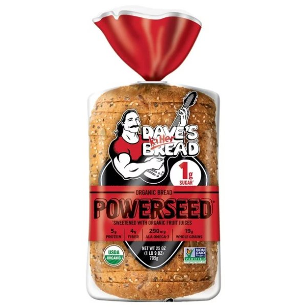 Dave's Killer Bread Powerseed Organic Bread Loaf, 25 oz