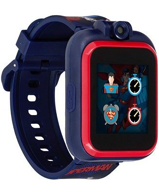 PlayZoom DC Comics - Superman Strap Touchscreen Smart Watch 42x52mm