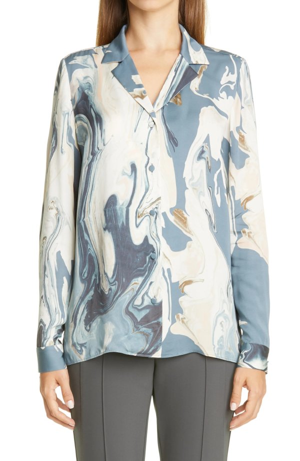 Rigby Marbled Blouse